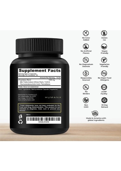 Tudca+ 1000mg 60 Capsul (Tauroursodeoxycholic Acid) - fiyatları