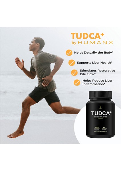Tudca+ 1000mg 60 Capsul (Tauroursodeoxycholic Acid) - indirimleri
