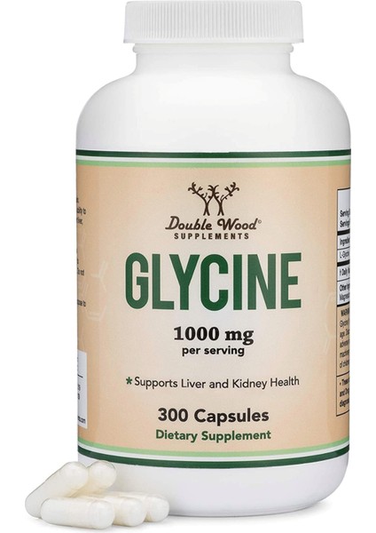 Glycine 1 000mg 300 Capsul "Relaxing" Usa