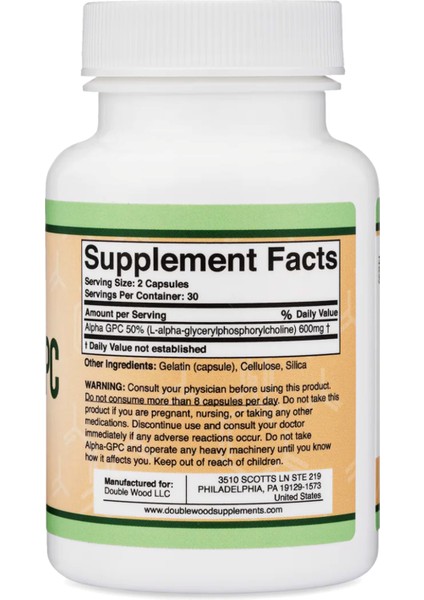 Alpha-Gpc 300mg 60 Capsul fiyatları