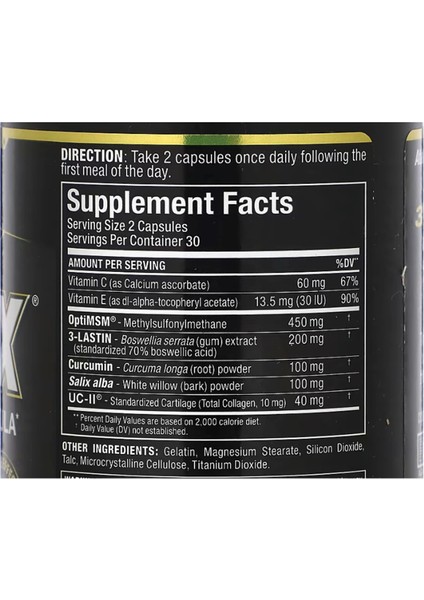 Allmax  Allflex  All-In-One Joint Formula  60 Capsules  Usa Version