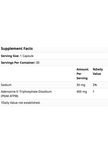 Platinum Muscle Builder Peak Atp 30 Rapid-Release Capsul Usa Version