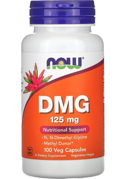 Foods Dmg 125 Mg 100 Veg Capsules Usa