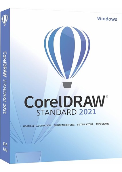 Coreldraw Standard 2021 (Windows) - 1 Pc Lifetime/ömür Boyu Corel Key