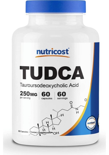 Tudca 250mg 60 Capsul Usa Version.Tr Tek Yetkili SATICISI OZELSPORCUGIDALARI'DIR