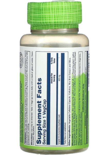 Longjack 400mg 60 Veg Capsul Usa Version fiyatları