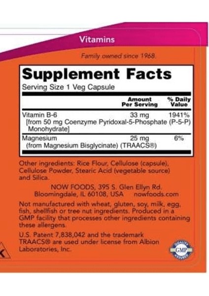 P-5-P 50 Mg With Coenzyme B-6 + Mg Bisglycinate 90 Veg Capsul I19 fiyatları