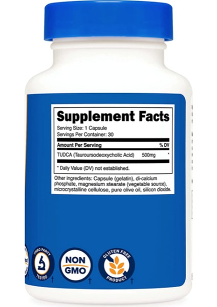 Tudca 500mg 60 Capsul Usa Version