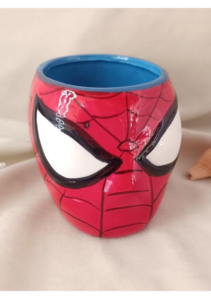 Kupa Kahve Bardak Marvel Comics Örümcek Adam 3D Tasarım 580 ml Su Bardağı