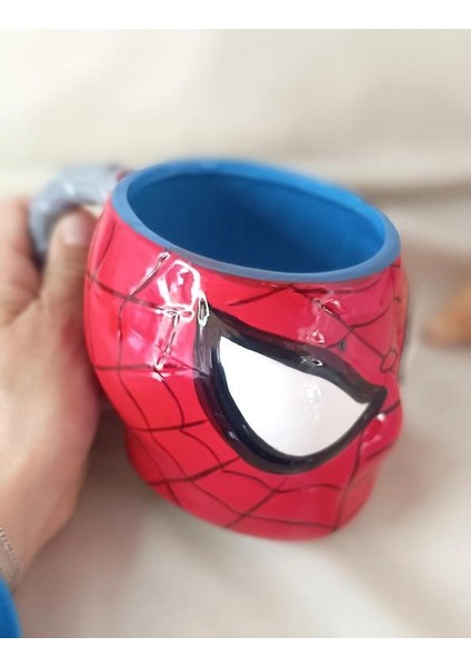 Kupa Kahve Bardak Marvel Comics Örümcek Adam 3D Tasarım 580 ml Su Bardağı