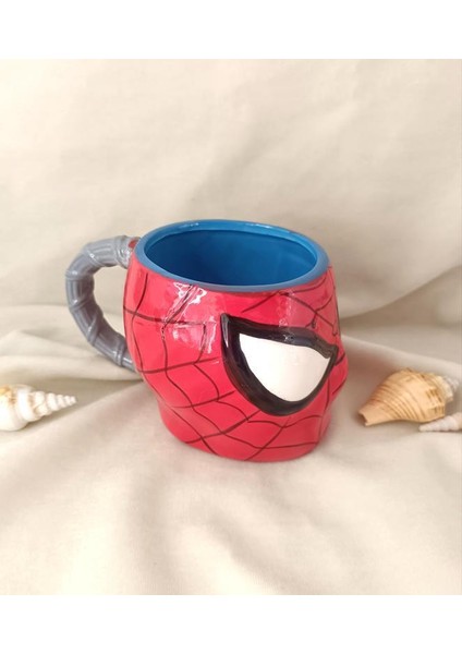 Kupa Kahve Bardak Marvel Comics Örümcek Adam 3D Tasarım 580 ml Su Bardağı