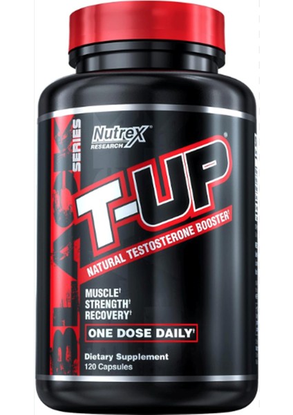 T-Up Booster (Daa-D-Aspartik Acıd Zınc B6 B12) 120 Capsules Usa Version