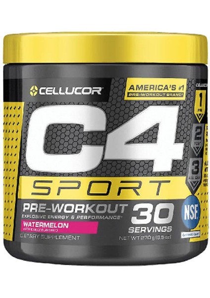 C4 Sport Pre-Workout 9 5 Oz (270 G) 30 Servis Usa Version