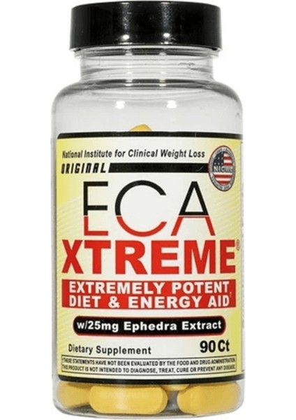 Pharmaceuticals Eca Xtreme 90 Tablet Ephedraa+Dmha Thermogenic Fat Burner Usa Version
