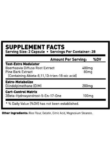 Nolvadren Xt Advanced Booster Diindolylmethane (Dım) 3beta-Hydroxyandrost-5-En-17-One 56 Capsul