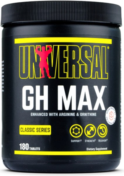 Nutrition Classic Series Gh Max Superior Gh Optimization 180 Tablet Usa