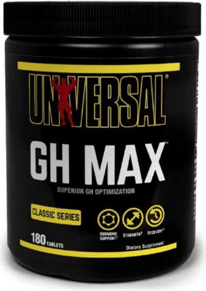 Nutrition Classic Series Gh Max Superior Gh Optimization 180 Tablet Usa