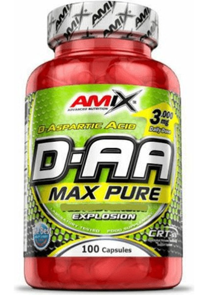 Explosion D-Aa Daa 100 Capsul Pure D-Aspartic Acid Lh United Kingdom