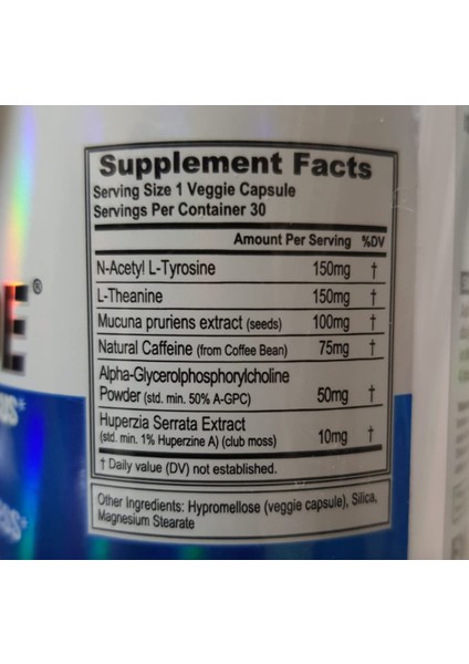 Evlutıon Nutrıtıon Focusmode 30 Capsules Usa Version fiyatları
