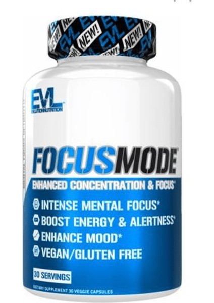 Evlutıon Nutrıtıon Focusmode 30 Capsules Usa Version
