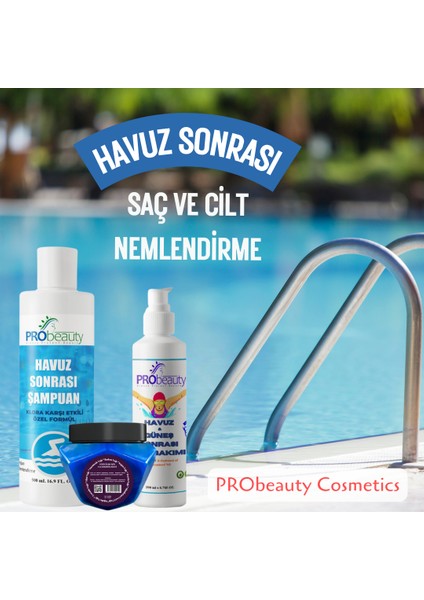 Probeauty Yüzücü Saç  Ve Cilt Nemlendirme Sepeti 3ü 1 Arada(Şampuan, Saç Maskesi, Cilt Bakım Kremi)