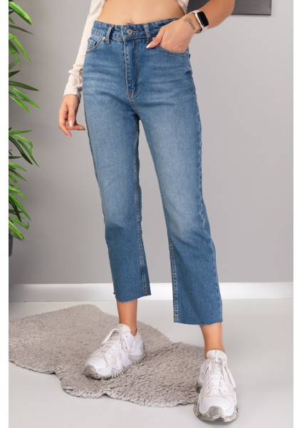 Zra Paça Kesik Slimfit Jean