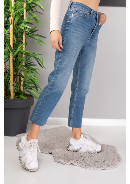 Zra Paça Kesik Slimfit Jean