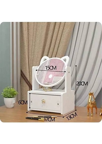 Tartuk Store Mini Kozmetik Organizer Masası