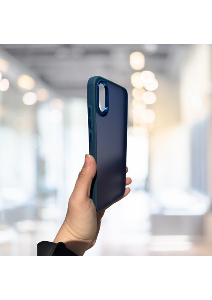 Haktan Kılıf Xiaomi Redmi 9A Tlp Arkası Buzlu Şeffaf Hassas Düğme Kamera Çıkıntılı Sert Mat Perfect