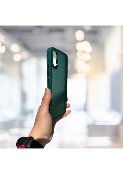 Xiaomi Redmi 9A Tlp Arkası Buzlu Şeffaf Hassas Düğme Kamera Çıkıntılı Sert Mat Perfect