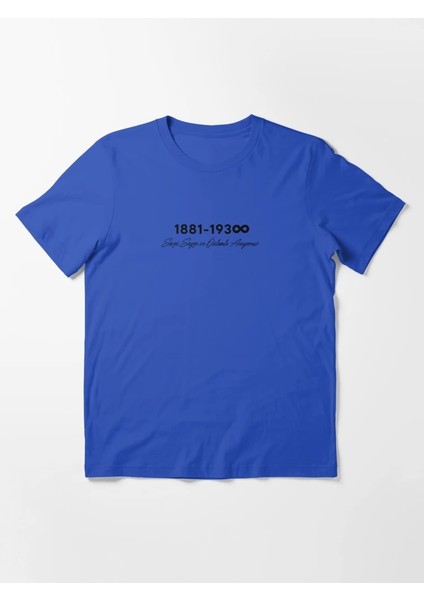 1881-1938 Baskılı Bisiklet Yaka T-Shirt fiyatları