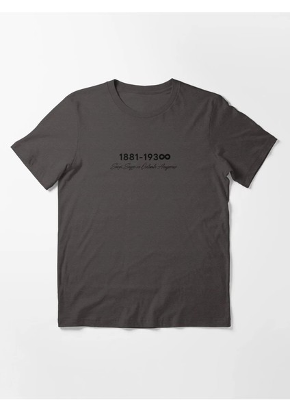1881-1938 Baskılı Bisiklet Yaka T-Shirt fiyatları
