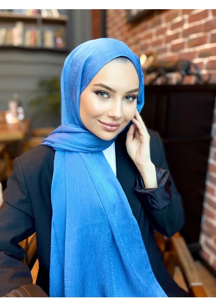 Ağaç Kabuğu Desen Italyan Ipek Şal