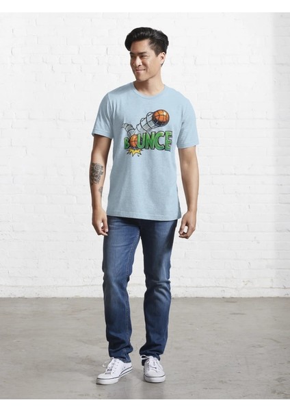 Bounce Baskılı Bisiklet Yaka T-Shirt