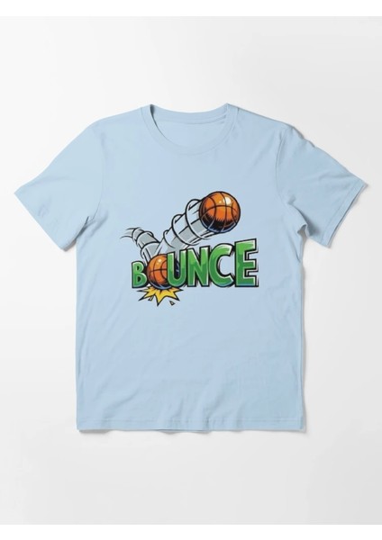 Bounce Baskılı Bisiklet Yaka T-Shirt fiyatları