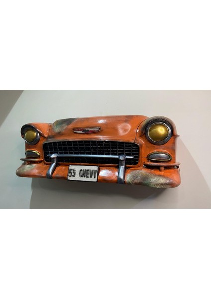 Retro Chevy Araba Polyester Duvar Dekor