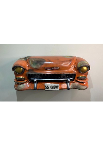 Retro Chevy Araba Polyester Duvar Dekor