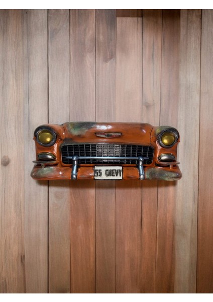 Retro Chevy Araba Polyester Duvar Dekor