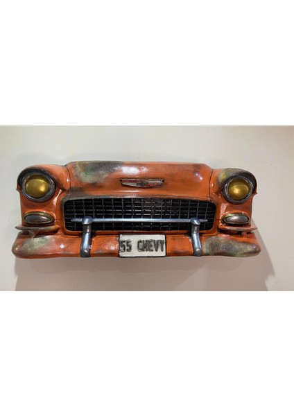 Retro Chevy Araba Polyester Duvar Dekor