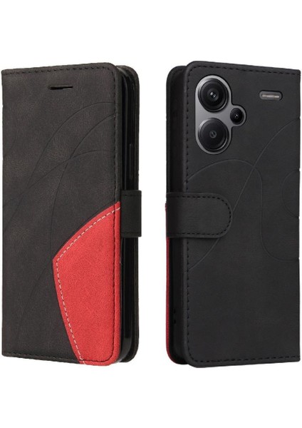 Xiaomi Redmi Not Için Kılıf 13 Pro Artı Kart Yuvası Standı ile Pu Deri (Yurt Dışından)