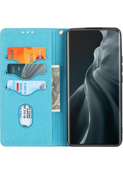 Xiaomi Mi 11 Lite Için Kılıf El Cüzdan Flip Folio Kitap Kredi Kartı Tutucu (Yurt Dışından)