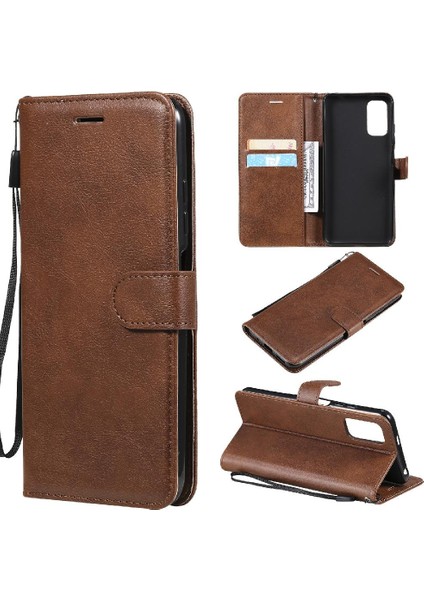 Xiaomi Poco M3 Pro Yüksek Kalite Deri Iş Cüzdan Kılıf Için Flip Case (Yurt Dışından)