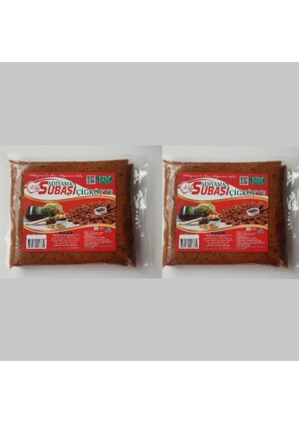 2 Adet 850 gr Vakumlu Çiğköfte