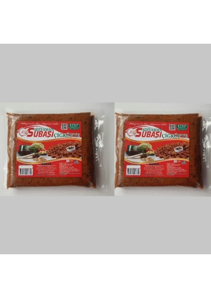 Subaşı Çiğköfte 2 Adet 850 gr Vakumlu Çiğköfte