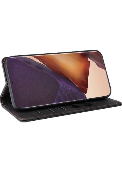 Samsung Galaxy Not 20 Için Flip Case Ultra Basit Iş Kapak Kılıfı (Yurt Dışından)