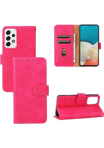 Samsung Galaxy A53 5g Deri Folio Flip Case Koruyucu Kapak (Yurt Dışından)