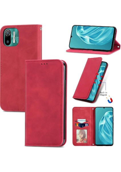 Ulefone Not 6 Için Kılıf Darbeye Deri Kılıf Cüzdan Basit Iş (Yurt Dışından)