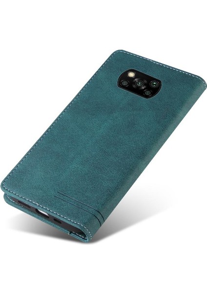 Xıaomı Poco X3 Nfc Iki Kart Yuvaları Premium Deri Premium (Yurt Dışından)