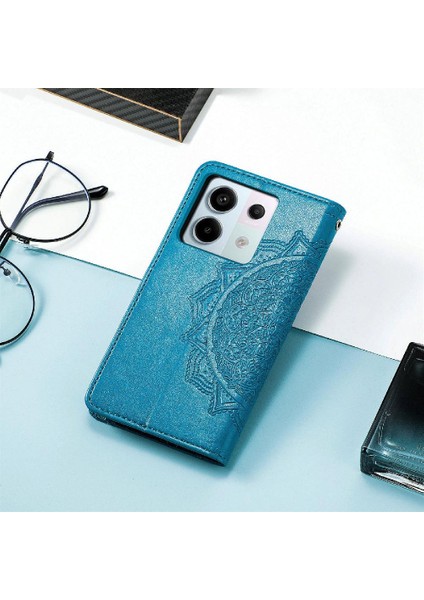 Xiaomi Redmi Not Için Kılıf 13 Pro Zarif Desen Deri Kılıf Basit (Yurt Dışından)