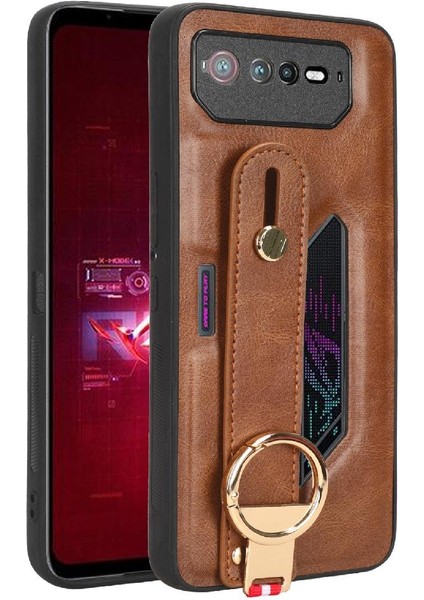 Asus Rog Telefon 6 Kolaylık Bilek Kayışı Uyumluluk Premium Pu Için Kılıf (Yurt Dışından)